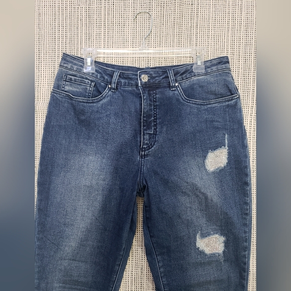 Joseph ripkopf Tinkerbell Sparkle jeans size 14 - Picture 4 of 10